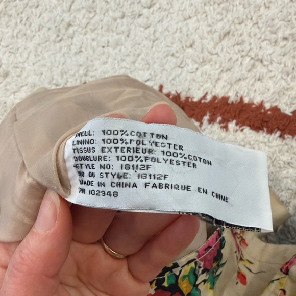 Tulle Floral Trench Coat - Picture 8 of 9